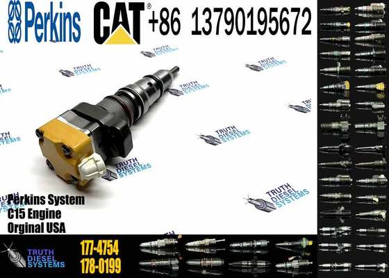 Caterpillar 325C L Excavators Powered by 3126B Engine 178-0199 177-4754 177-4752 Fuel Injector Construction Machinery Part