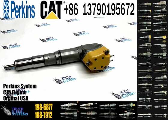 Construction Machinery Parts 198-6877 204-2467 232-1170 232-1175 Excavator Injector 3412E Engine Diesel Fuel Injector 174-7527