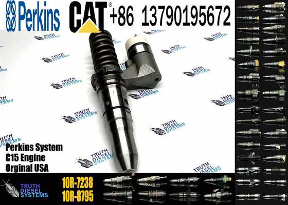 High Quality New Diesel Fuel Injector 10R-7238 2461854 246-1854 for CAT 3508C/3512C Engine