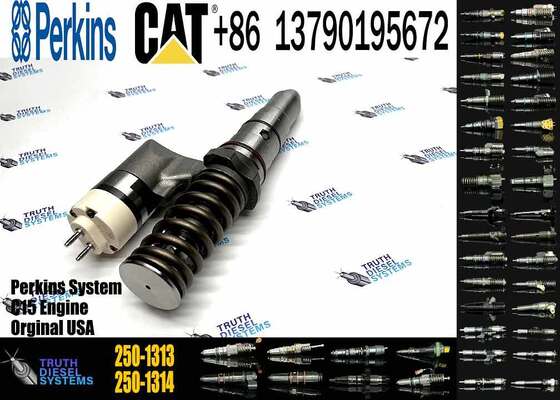 Fuel Injector 250-1313 386-1757 2501313 for C12 3516B 3512B Construction Machinery Parts