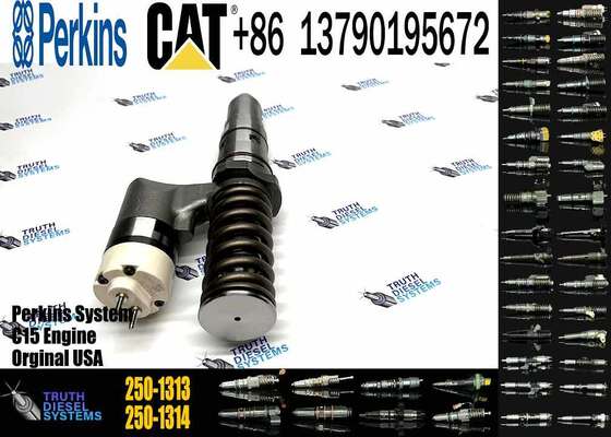 Fuel Injector 250-1313 386-1757 2501313 for C12 3516B 3512B Construction Machinery Parts
