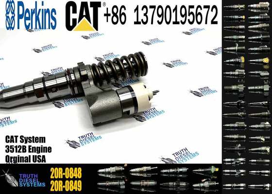 Injector 392-0212 20R-0848 for Caterpillar 3506 3508 3512 3516 3524 Diesel Engines Used in Construction Works