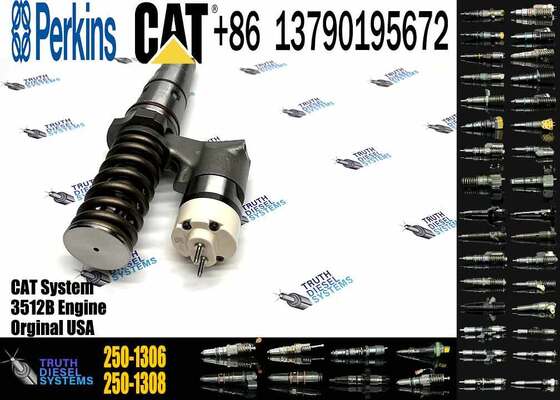 For Cat Diesel Engine 3508 3512B Injection Valves-Fuel Injector Assy 2501306 250-1306