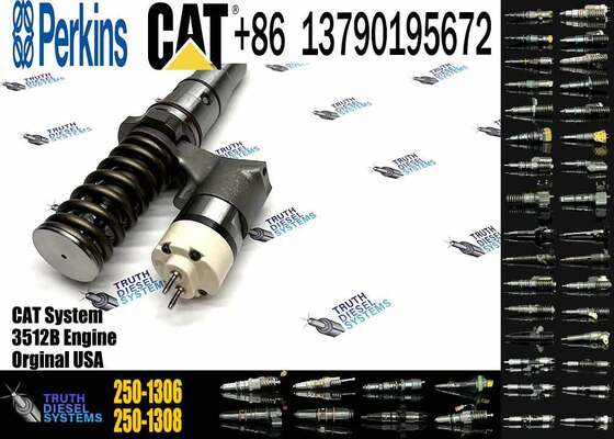 For Cat Diesel Engine 3508 3512B Injection Valves-Fuel Injector Assy 2501306 250-1306