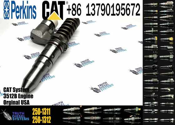 Diesel Engine Fuel Injector 250-1311 10R-1279 Common Rail Fuel Injector 10R1279 2501311 162-8809 1628809 for 3512B