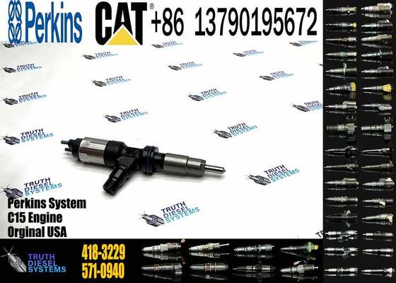 Excavator Parts Diesel Common Rail Injector 295050-0421 370-7287 3707287 295050-1810 418-3229 4183229