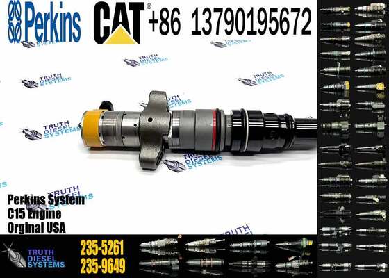 For Caterpillar C-9 Engine Diesel Fuel Injectors 235-2888 235-5261 235-9649 235-5518 235-1400 235-1401 Aluminum Nozzle Injectors