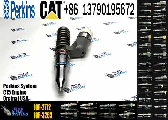253-0618 10R-2772 Fuel Injector Compatible with Engine C18 C15 | Excavator Repair Tools | High Quality | Durable |