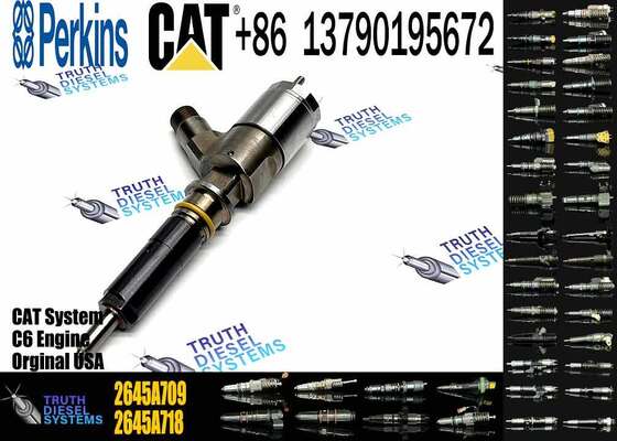 New Diesel Fuel Injectors 282-0490 2645A709 382-0480 306-9380 2645A734 320-0680 for Caterpillar C6.6 Excavator Truck Engine