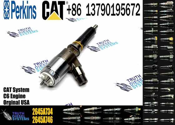 Common Rail Injector 2645A747 2645A734 320-0680 306-9380 for perkins C6.6 C6.4 Engine for CAT 320D Injector