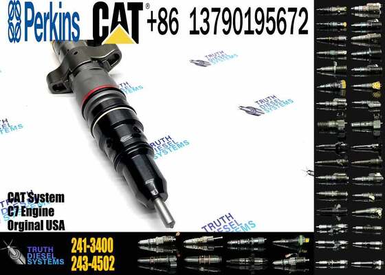 Brand New Unused Caterpillar C7 Fuel Injector 241-3238 241-3239 241-3400 10R-4763 for Construction Machinery Parts Made in China