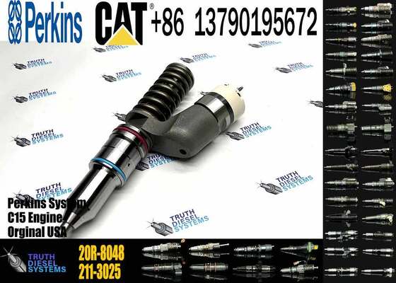Excavator Injector 20R8048 20R-8048 3658156 365-8156 for C18 Engine Parts Diesel Nozzle Assembly