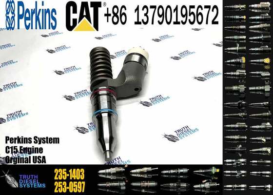 Excavator Injector 2351403 235-1403 2447718 244-7718 for C18 Engine Parts Diesel Nozzle Assembly