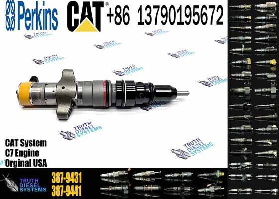 Excavator Fuel Injector 387-9433 for 330D 336D 340D C9 Diesel-Replaces 10R-7222 387-9431 459-8473 6 Month Warranty