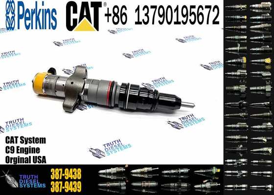387-9433 Excavator Parts E336D E330D C9 Engine Common Rail Fuel Injector 557-7633 387-9438 387-9432 3879433 10R-7222 20R-8064