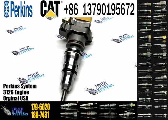 128-6601 178-0199 1286601 Fuel Injector Common Rail Injector for 3126B 3126E Engine 120H 135H Motor Grader 953C 963C Loader