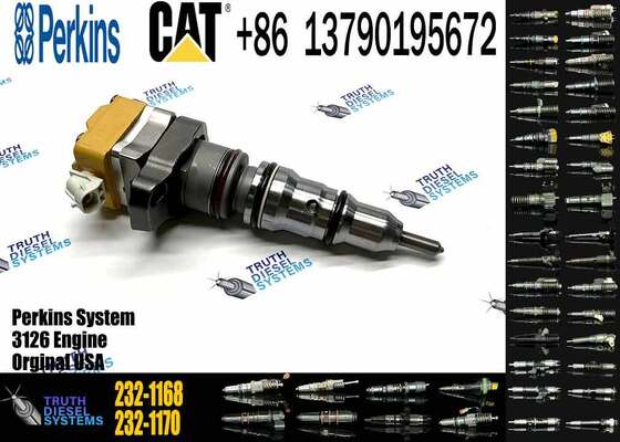 128-6601 178-0199 1286601 Fuel Injector Common Rail Injector for 3126B 3126E Engine 120H 135H Motor Grader 953C 963C Loader