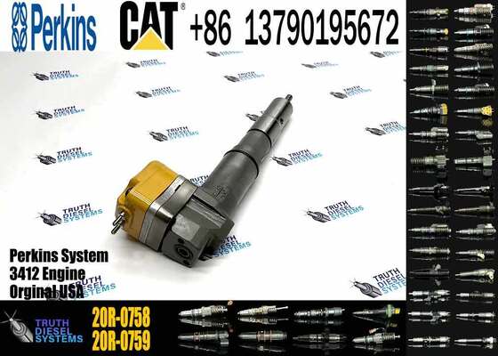 Excavator Injector 20R-0758 20R0758 232-1175 2321175 174-7526 1747526 159-0835 for 3126 Engine Parts Diesel Nozzle Assembly