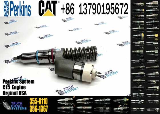 Injector 253-0615 Common Rail Injector 356-1367 3561367 355-6110 244-7715 10R-3264 10R-0956 for C15 Engine