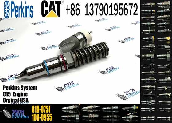C27 Engine Fuel Injector OEM Brand Excavator Spare Parts 253-0617 374-0751 618-0751