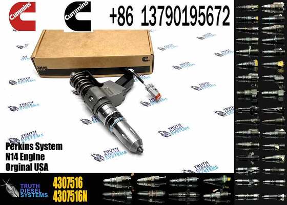 New Construction Machinery Fuel Injector Parts for C-UMMINS Diesel Engine Compatible Models N14 4307516N 3411767T 3407776 3087807