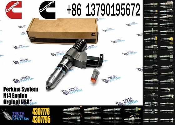 High Quality New Fuel Common Rail Injector N14 4307776 Assembly Injection Valves for Diesel Vehicle Engine Accessories