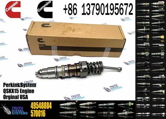 Construction Machinery PartsFuel Injector for QSKX15 Diesel 1511696 1529790 49548884 4954644For CUM-MINS Diesel Engine