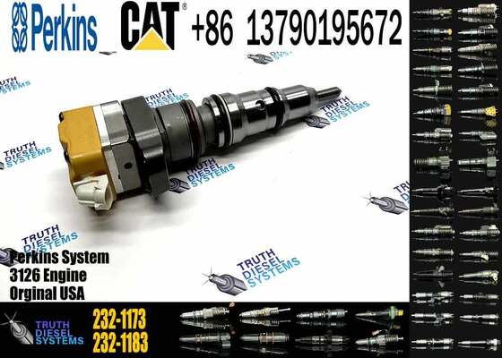 New Cate-rpillar C3126 Common Rail Diesel Engine Injector 232-1173 232-1183 Injector for Cater-pillar C3126 Common Rail