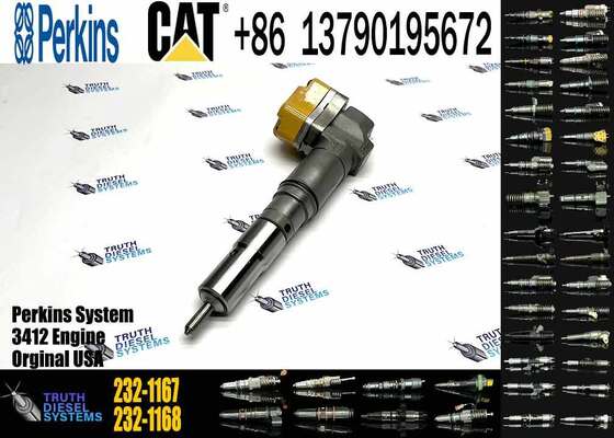 New 3412E 3408 Diesel Fuel Injector for Excavator Engine Parts 232-1171 10R-1267 232-1183 10R-1266 4CR01974