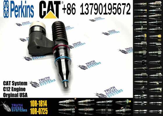 Excavator Parts Diesel C12 Engine Injector 208-9160 0R-9595 1OR-1814 OR-4987 161-1785 New Stainless Steel Injector for Excavator