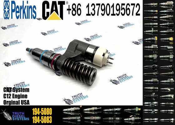 Excavator Loader Parts 2123460 10R-0960 161-1708 194-5080 223-5327 223-5328 212-3460 Diesel Engine C10 12 Fuel Injector Assembly