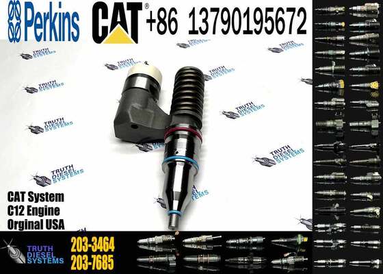 New Condition C12 Engine Diesel Fuel Injector 10R-0961 212-3469 203-3464 317-5279 350-7555 for Excavator Parts