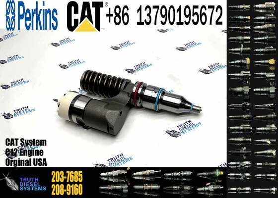 C-10, C-12, CPT372 Fuel Injectors 203-7685, 2037685, 10R-1268, 10R1268 for Diesel Excavators 345B II MH, 365B, 365B II, 365B L