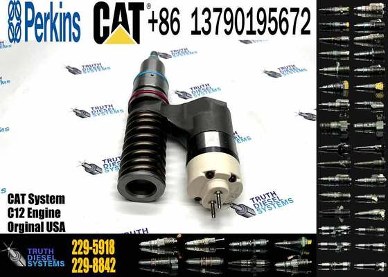 Excavator Injector 10R1814 10R-1814 2295918 229-5918 for C12 Engine Parts Diesel Nozzle Assembly