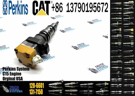 Excavator Accessories 3PCS Fuel Injector 128-6601 178-0199 10R0782 for 3126 322C DHL Ship Free