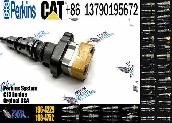 Engine Fuel Injector 10R0782 10R-0782 196-4229 1964229 for Cater-pillar Excavator Parts 3126B Engine Injector Assembly