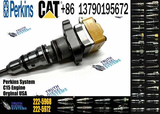 Excavator Injector 222-5968 196-1401 1961401 222-5967 2225967 10R-9238 0R-9349173-9267 for 3126 Engine Parts Diesel Nozzle Assembly
