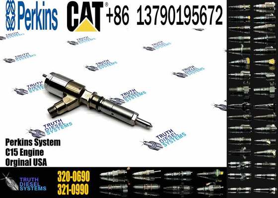New Quality Common Rail Fuel Injector 320-0690 10r-7673 Engine Fuel Injector for Diesel Engine C6.6 Inyector Injecteur