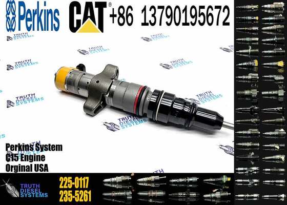 266-4446 387-9432 387-9436 225-0117 Excavator Diesel Injector Stable Atomization Bulk Available CAT C9 Replace 225-0117