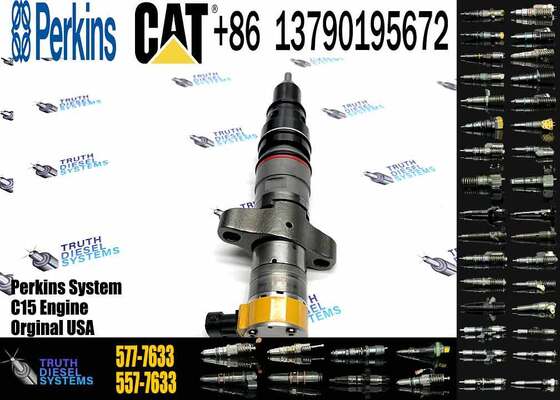 New C-aterpillar for CAT C9 Engine Fuel Injector Model 557-7637 573-4231 577-7633 for Diesel Fuel