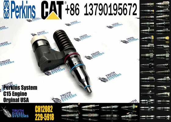 CAT Injector China New High Quality CH12082 229-5919 Diesel Fuel Injector for Truck Engine for with 2206A and 2206C Engines