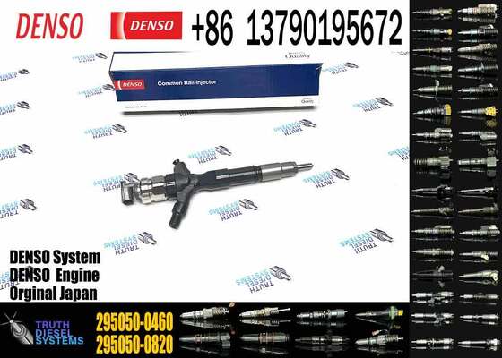 Genuine New Diesel Common Rail Fuel Injector 260100-6000, 295050-0460, 295050-0200 for 23670-30400, 23670-39365 Hilux 2KD-FTV