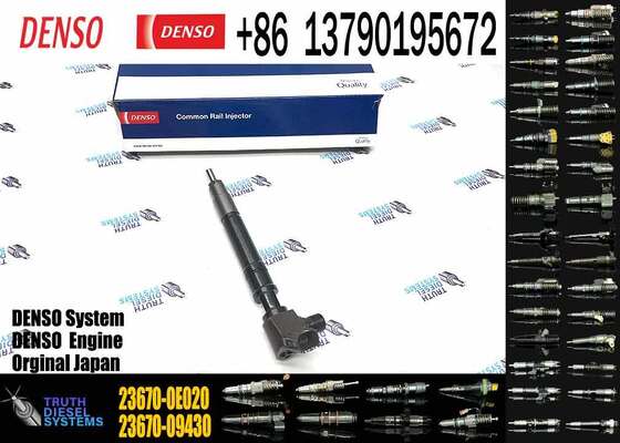 Fuel Injector 295700-0090 23670-0E020 for 2.8L 1GD 295700-0512 295700-0530 295700-0150 295700-0520