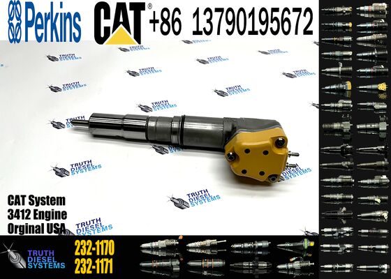 New 3412 Diesel Engine Fuel Injector 111-7916 198-4752 20R-5392 198-6877 232-1170 for Excavator Parts Condition New