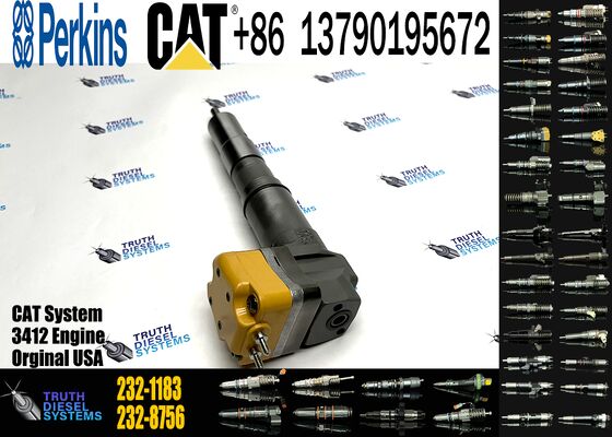 Diesel Excavator Engine Parts Fuel Injector 232-1183 10R-1267 174-7526 for CAT 3412E 5110B Diesel Engine
