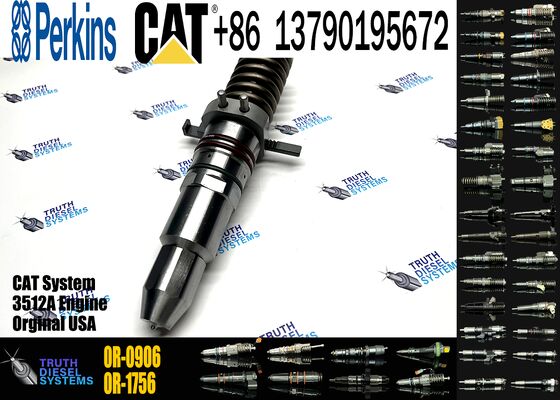 New Diesel Engine Injector for C-aterpillar C3512A Common Rail 0R-1759 7E-9983 9Y-4544 0R-3883 0R-0906 7C-4173 6I-3075 7C-9578