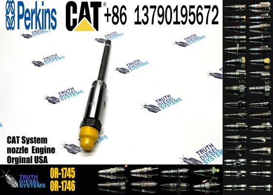 3406B 3408 3408B 3408C 3412 3412C Engine Diesel Fuel Injector Pencil Nozzle 4W-7018 4W7018 0R3422 0R-1745 compatible with C-aterpillar