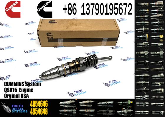 Diesel Fuel Injector 4954646 4954646PX 1846349 570015 579258 For CUMMINS QSX ISX Engine