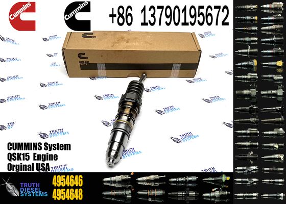 Diesel Fuel Injector 4954646 4954646PX 1846349 570015 579258 For CUMMINS QSX ISX Engine