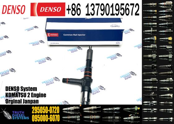 Wholesale Fast Shipping Fuel Injector 6252-11-3100 6252 11 3100 295050-0720 095000-0720 for PC400-10 PC450LC-10 PC490-10 PC490LC